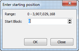 Start Block Prompt